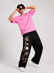 Moon Blossom Baggy Pants