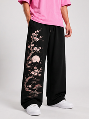Moon Blossom Baggy Pants