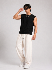 Essential Unisex Joggers - Off White