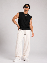 Essential Unisex Joggers - Off White